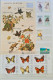 Collection De Timbres Sur Le Thème Des Papillons. - Collections (without Album)