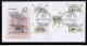 Label Transnistria 2023 30th Anniversary Of Savings Bank 2 FDCs Imperforated - Etichette Di Fantasia