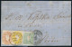 1861 1858 3kr és 1861 2kr és 10kr Vegyes Bérmentesítés Levélen / 1858 3kr + 1861 2kr, 10kr Mixed Franking On Cover "SZÉK - Otros & Sin Clasificación