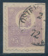 1871 Kőnyomat 25kr Sötétibolya / Dark Violet "OSIEK" - Autres & Non Classés