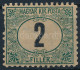 * 1903 Zöldportó (I.) 2f 11 1/2 Fogazással / Mi 2 B (rövid Fogak / Short Perfs.) - Altri & Non Classificati