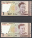 KIRGHIZISTAN . LOT DE 2 BILLETS . - Kirguistán