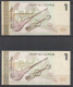 KIRGHIZISTAN . LOT DE 2 BILLETS . - Kirghizistan