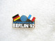 PIN'S   AÉROSPATIALE   BERLIN 92   Email Grand Feu - Spazio