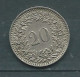 Suisse 20 Rappen 1943 -  Pieb 24905 - 20 Rappen