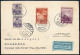 1938 Légi Levél Repülő értékekkel Bérmentesítve Budapestre / Airmail Cover To Budapest - Altri & Non Classificati