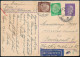 1941 Cenzúrázott Légi Levelezőlap Budapestre / Censored Airmail Postcard - Autres & Non Classés