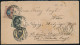 1872 Levél 3 Színű Bérmentesítéssel / Cover With 3 Stamps - Altri & Non Classificati