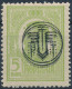 ** 1918 5Bani Kettős Felülnyomással / Double Overprint - Autres & Non Classés