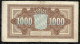 ALLEMAGNE . BILLET DE 1.000 MARK . 1922 . - 1.000 Mark