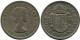 HALF CROWN 1957 UK GROßBRITANNIEN GREAT BRITAIN Münze #AN510.D.A - K. 1/2 Crown