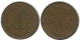 1 RENTENPFENNIG 1923 A DEUTSCHLAND Münze GERMANY #AE193.D.A - 1 Renten- & 1 Reichspfennig