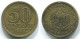 50 CENTAVOS 1956 BRAZIL Coin #WW1156.U.A - Brésil