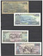 VIÊT -NAM . LOT DE 4 BILLETS . - Vietnam