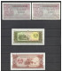 LAOS . LOT DE 4 BILLETS . - Laos