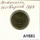 100 RUPIAH 1993 INDONESIA Moneda #AY881.E.A - Indonesien