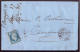 Lettre Manuscrite Du 26 Mars 1858 De Rochefort Pour Angers - Manuscripts