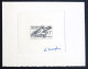 France 1953 - Yvert 962 épreuve D'artiste Signée (Ch. Mazelin) - Scott#702 - Escrime, Jeux Olympiques, Fencing - Artist Proofs