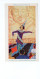 Chromo Cambodge Danseuse Sacrée (Annam?)  APSARA Exposition Coloniale 1931 Paris 110 X 60 Mm Pub: MENIER  TB 2 Scans - Menier