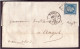 Lettre Manuscrite Du 23 Mai 1862 De Paris Pour Angers - Manuscritos