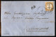 Regno - Vittorio Emanuele II - Lettera Affrancata Con 10 Cent V. Emanuele II (14E) Da Milano A Bellinzona Del 6 Giu. 63 - Autres & Non Classés