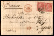 Regno - Vittorio Emanuele II - Lettera Affrancata Con Due 40 Cent (L20) Da Milano A Lione Del 12.2.65 - Other & Unclassified