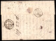 Regno - Vittorio Emanuele II - Lettera Per La Francia Con 40 Cent (T20) Con Numerale 17 Da Milano 19 Dic. 68 Per Lione - Altri & Non Classificati