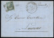 Regno - Vittorio Emanuele II - Lettera Con 20/15 Cent I Tipo (23) Con Annullo Numerale 2056 Da S. Marcello 28 Giu. 66 A  - Otros & Sin Clasificación