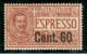 Regno - Espressi - 1922 - 60 Cent Su 50 Cent Espressi (6) - Gomma Integra - Other & Unclassified