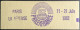 2187 C1 Conf. - Date 4/ 13.1.81 Carnet Fermé Liberté 1.60F Rouge - Moderne : 1959-...