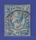 Sachsen 1856 König Johann I. 10 Neugroschen  Mi.-Nr. 13 A  Gestempelt - Saxony