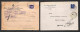 RSI - 1943 - Ottobre (1 + 4 + 18 + 23 + 26) - Quattro Buste E Una Cartolina Postale Con Affrancature Del Periodo - Autres & Non Classés