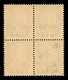 RSI - G.N.R. Brescia - 1943 - 10 Cent (471/Ifd) - Quartina Con Soprastampa A Sinistra - Gomma Integra (200+) - Andere & Zonder Classificatie