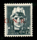 RSI - G.N.R. Brescia - 1943 - 15 Cent (472/I Varietà Fd) Soprastampa Della Seconda Tiratura (CEI 3/I) Spostata A Sinistr - Andere & Zonder Classificatie