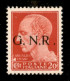 RSI - G.N.R. Brescia - 1943 - 20 Cent (473/I L) - R Accostato A N - Gomma Originale - Other & Unclassified
