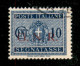 RSI - G.N.R. Brescia - 1943 - 10 Cent (48/I) Usato (120) - Sonstige & Ohne Zuordnung