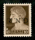 RSI - G.N.R. Verona - 1944 - 10 Cent (471a) Con Soprastampa Capovolta - Gomma Integra - Oliva + Raybaudi - Sonstige & Ohne Zuordnung