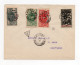 !!! MAURITANIE, TAXES N°1,2 ET 3 SUR LETTRE PHILATELIQUE DE KAEDI DE 1906 - Lettres & Documents