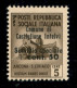 Emissioni Locali - Castiglione D'Intelvi - 1945 - 5 + 50 Cent (1) - Gomma Integra - Autres & Non Classés