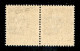 C.L.N. - Imperia - 1944 - 30 Cent (4 + 4 L) - Coppia Con U Piccolo A Destra - Gomma Integra - Autres & Non Classés