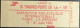 2187 C3 Conf. 9 Carnet Fermé Liberté 1.60F Rouge - Moderni : 1959-…