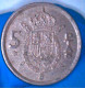 Delcampe - 5 Pesetas Del Rey Juan Carlos I, Del Año 1975. Escudo Con Estrella *76 -  Collezioni
