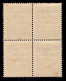 Occupazioni II Guerra Mondiale - Montenegro - 1941 - 12 Din (11+11pa+11+11pb) - Quartina - Errori Nella Coppia Verticale - Sonstige & Ohne Zuordnung