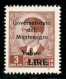 Occupazioni II Guerra Mondiale - Montenegro - 1942 - Lire Su 3 Din (42) - Gomma Integra - Autres & Non Classés