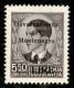 Occupazioni II Guerra Mondiale - Montenegro - 1942 - Lire Su 5,50 Din (44) - Gomma Integra - Sonstige & Ohne Zuordnung