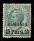 Uffici Postali All'Estero - Levante - Albania - 1907 - 10 Para Su 5 Cent (7) - Gomma Integra - Ottimamente Centrato - Di - Altri & Non Classificati