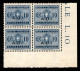 Colonie - Africa Orientale Italiana - 1939 - 10 Cent Segnatasse (2 + 2a) - Quartina Angolare - Senza Punto Dopo I (pos.  - Other & Unclassified