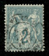 EUROPA - FRANCIA - 1876 - 2 Cent (57) Usato - A. Diena - Andere & Zonder Classificatie