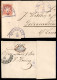 Delcampe - EUROPA - GERMANIA - 1870/1875 - Insieme Di 9 Oggetti Postali Di Cui 2 Con 1 Kreuzer Stemma + 7 Col 3 Kreuzer Stemma - Da - Autres & Non Classés