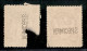 OLTREMARE - BRITISH SOUTH AFRICA - 1898 - Perforati Specimen - 2 Sterline (72) + 10 Sterline (74) - Senza Gomma - Difett - Autres & Non Classés